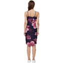 Flower Sakura Bloom Wrap Frill Dress View4