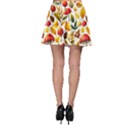 Mushroom Autumn Fall Skater Skirt View2