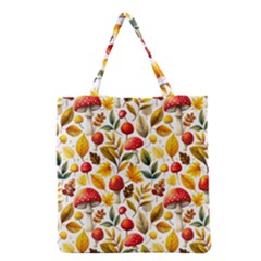 Mushroom Autumn Fall Grocery Tote Bag