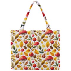 Mushroom Autumn Fall Mini Tote Bag