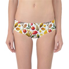 Mushroom Autumn Fall Classic Bikini Bottoms