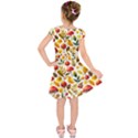 Mushroom Autumn Fall Kids  Short Sleeve Dress View2