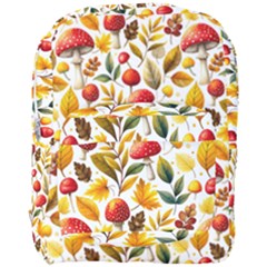 Mushroom Autumn Fall Full Print Backpack