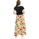 Mushroom Autumn Fall Maxi Chiffon Skirt View2