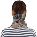 Background Embroidery Pattern Stitches Abstract Face Seamless Bandana (Adult) View2