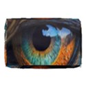 Eye Bird Feathers Vibrant Burner Gym Duffel Bag View3