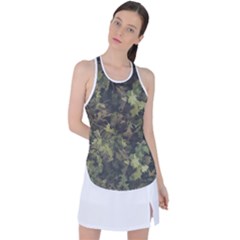 Camouflage Military Racer Back Mesh Tank Top by Ndabl3x