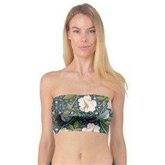 Spring Design With Watercolor Flowers Bandeau Top by AlexandrouPrints