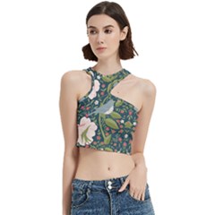 Spring Design With Watercolor Flowers Cut Out Top by AlexandrouPrints