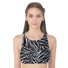 Monochrome Mirage Tank Bikini Top by dflcprintsclothing