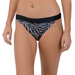 Monochrome Mirage Band Bikini Bottoms by dflcprintsclothing