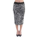 Monochrome Mirage Midi Pencil Skirt View1