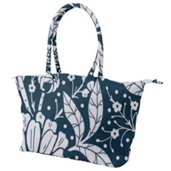 Spring Pattern Canvas Shoulder Bag by AlexandrouPrints