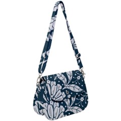 Spring Pattern Saddle Handbag by AlexandrouPrints