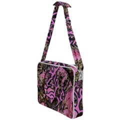 Pink Browning Deer Glitter Camo Cross Body Office Bag