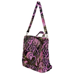 Pink Browning Deer Glitter Camo Crossbody Backpack