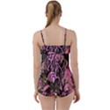 Pink Browning Deer Glitter Camo Babydoll Tankini Set View2