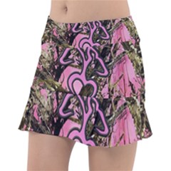 Pink Browning Deer Glitter Camo Classic Tennis Skirt