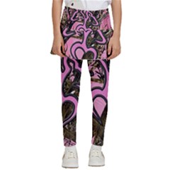 Pink Browning Deer Glitter Camo Kids  Skirted Pants