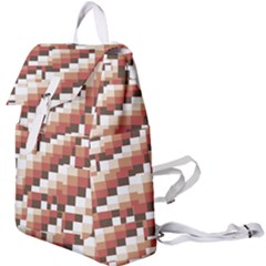 Chromaticmosaic Print Pattern Buckle Everyday Backpack by dflcprintsclothing