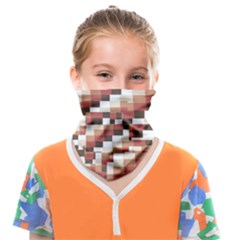 Chromaticmosaic Print Pattern Face Covering Bandana (kids) by dflcprintsclothing