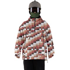 Chromaticmosaic Print Pattern Men s Ski And Snowboard Waterproof Breathable Jacket by dflcprintsclothing