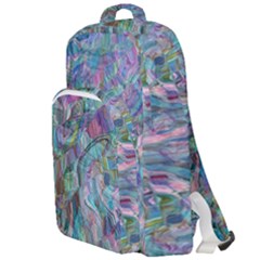 Blend  Double Compartment Backpack by kaleidomarblingart