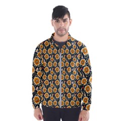 Flower 120424 Men s Windbreaker