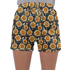 Flower 120424 Sleepwear Shorts by zappwaits