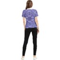 Couch material photo manipulation collage pattern Women s Short Sleeve Rash Guard View2