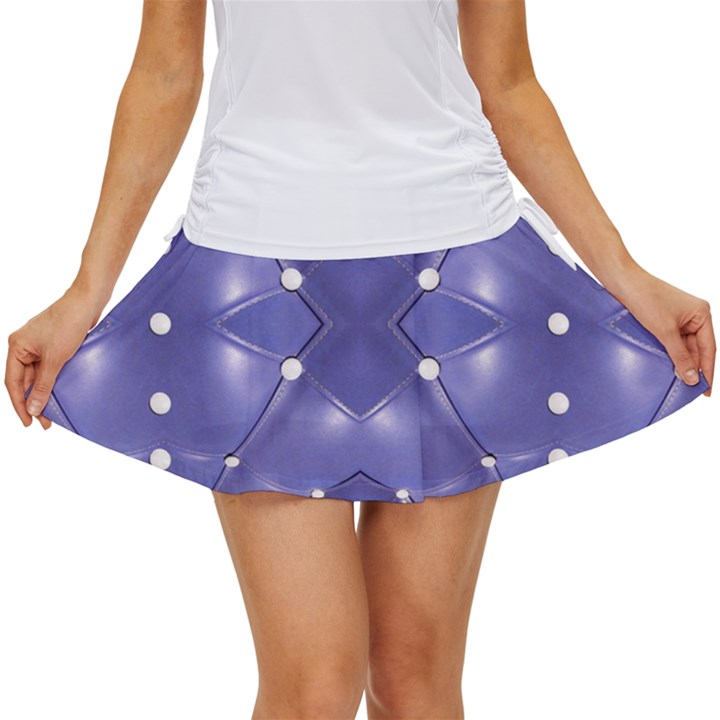 Couch material photo manipulation collage pattern Women s Skort