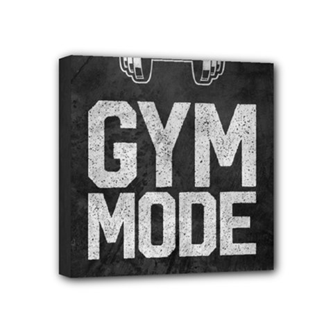 Gym Mode Mini Canvas 4  X 4  (stretched) by Store67