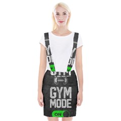 Gym Mode Braces Suspender Skirt by Store67