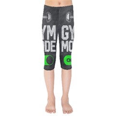 Gym Mode Kids  Capri Leggings 