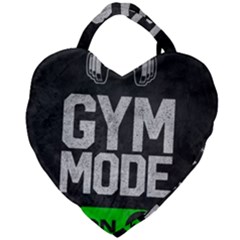 Gym Mode Giant Heart Shaped Tote by Store67