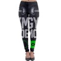 Gym mode Lightweight Velour Leggings View1