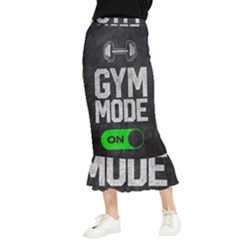 Gym Mode Maxi Fishtail Chiffon Skirt