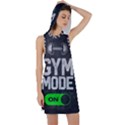 Gym mode Racer Back Hoodie Dress View1