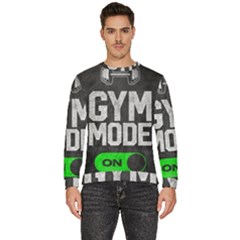 Gym Mode Men s Fleece Sweatshirt