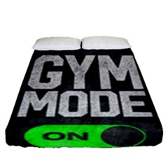 Gym Mode Fitted Sheet (queen Size) by Store67