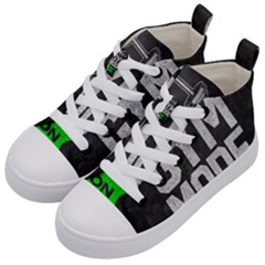 Gym Mode Kids  Mid-top Canvas Sneakers by Store67