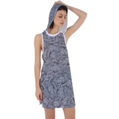 Intricashine Racer Back Hoodie Dress by dflcprintsclothing