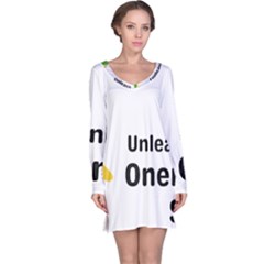 Sacral Chakra s Mantra 1 Long Sleeve Nightdress