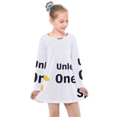 Sacral Chakra s Mantra 1 Kids  Long Sleeve Dress by artameybodi