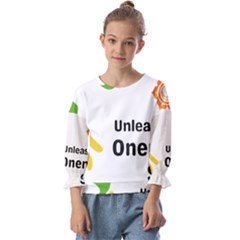 Sacral Chakra s Mantra 1 Kids  Cuff Sleeve Top