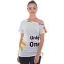 Sacral Chakra s Mantra 1 Off Shoulder Tie-Up T-Shirt View1