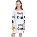 Sacral Chakra s Mantra 1 Kids  Quarter Sleeve Skater Dress View1