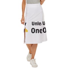 Sacral Chakra s Mantra 1 Midi Panel Skirt