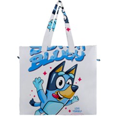 Super Bluey Canvas Travel Bag