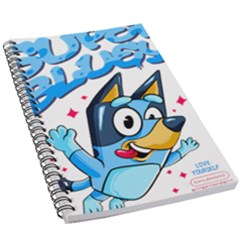 Super Bluey 5 5  X 8 5  Notebook by avitendut